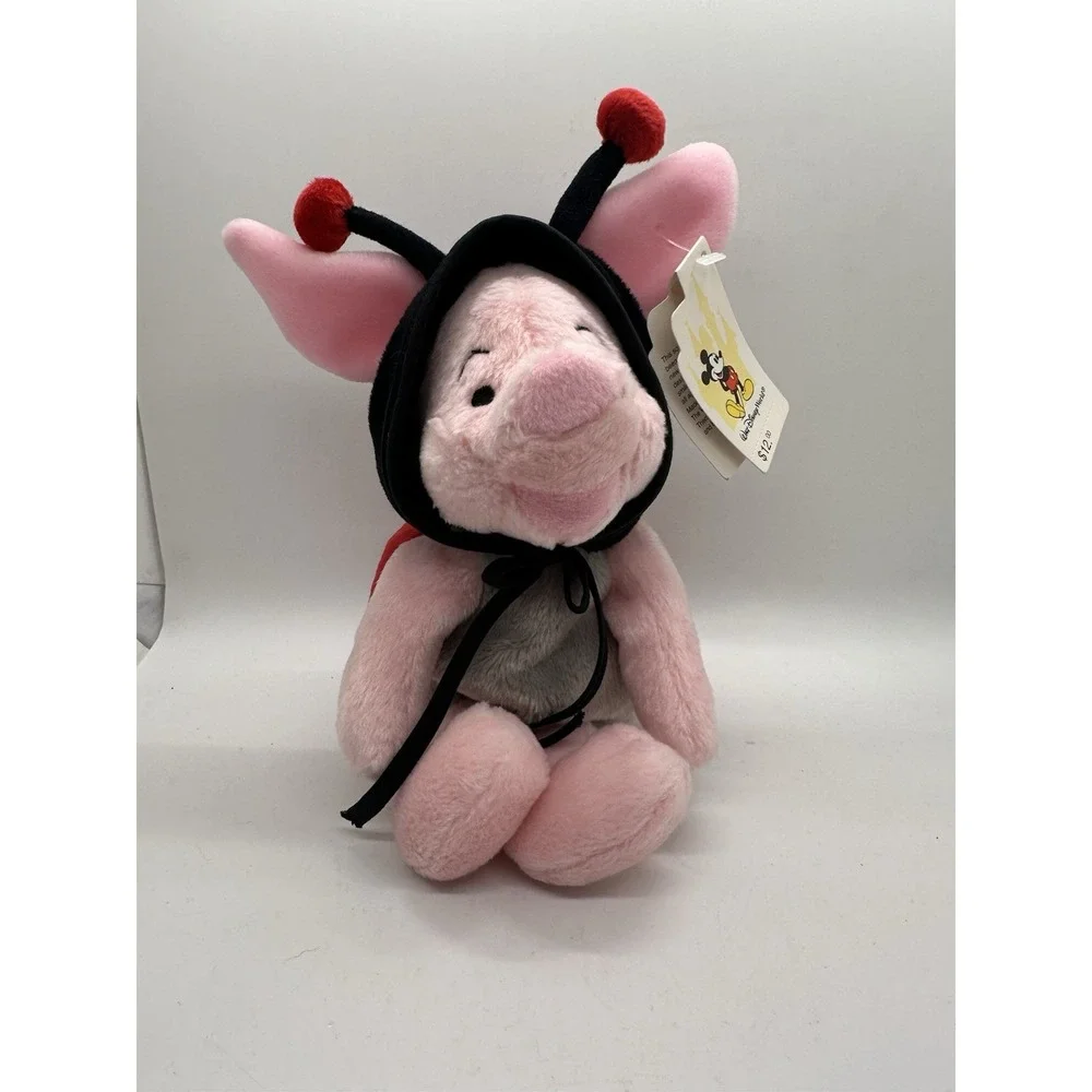 Walt Disney World‎ - 1999 Ladybug Piglet - Bean Bag - With Tag - Vintage - 12